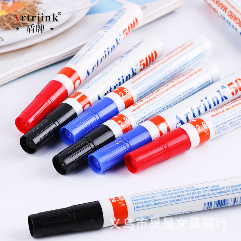 wb500 whiteboard pen environmental protection non-toxic ink mark clear easy to add ink large capacity student office pen