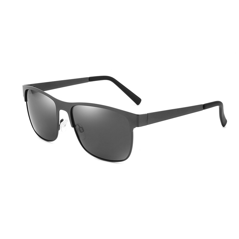 Polarized Sunglasses Men&#039;s Driving Handsome Sunglasses UV-Proof Photochromic Sunglasses Day and Night Dual-Use Glasses Fishing Glasses