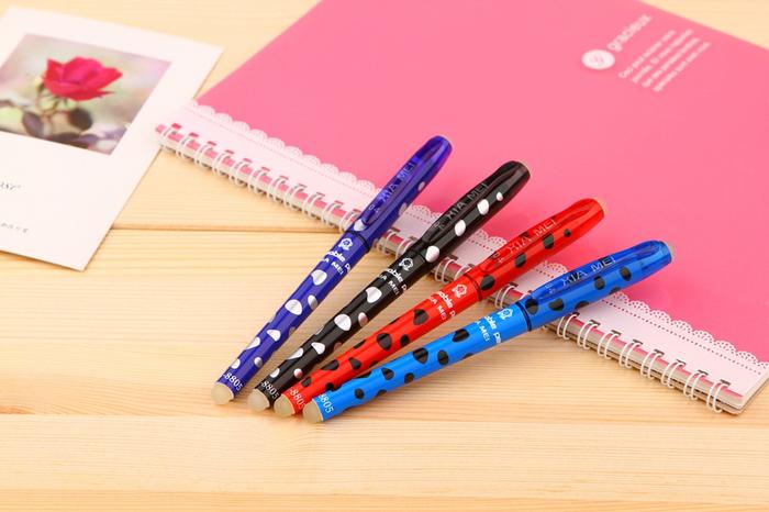 Mei Xia controlled erasable gel ink pen X-8805 blue erasable ink black 0.5mm