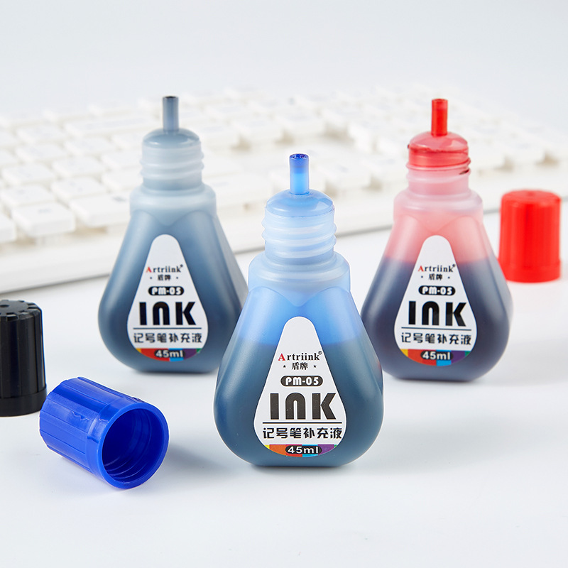 Shields PM - 05 marker replenishment 45 ml ink high quality ink fast drying erasable fadeless manufacturers direct sales