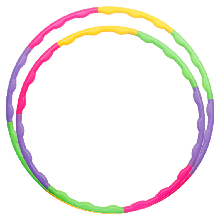 Children&#039;s Hula Hoop Wholesale Kindergarten Removable Plastic Small Hula Hoop Gymnastics Fitness Ring 55cm65cm