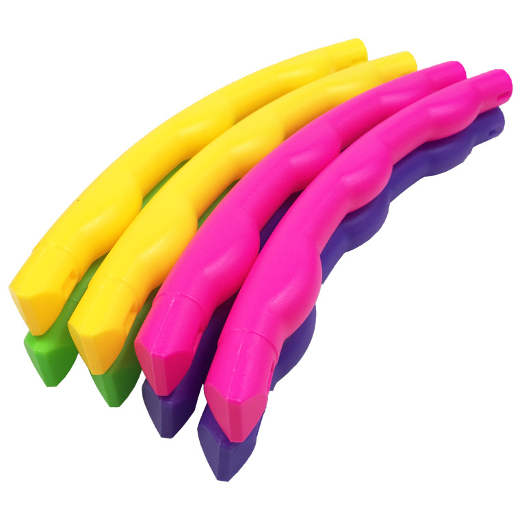 Children&#039;s Hula Hoop Wholesale Kindergarten Removable Plastic Small Hula Hoop Gymnastics Fitness Ring 55cm65cm