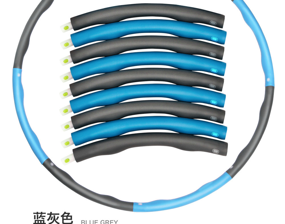 Foam Sponge Hula Hoop Weighted Hula Hoop New Hula Hoop Removable Children Adult Foam Sponge Hula Hoop Weighted Hula Hoop New Hula Hoop Removable Children Adult