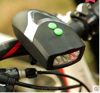 Bicycle Horn Light Bicycle Led with Light with Horn Cycling Fixture 037 Horn Light