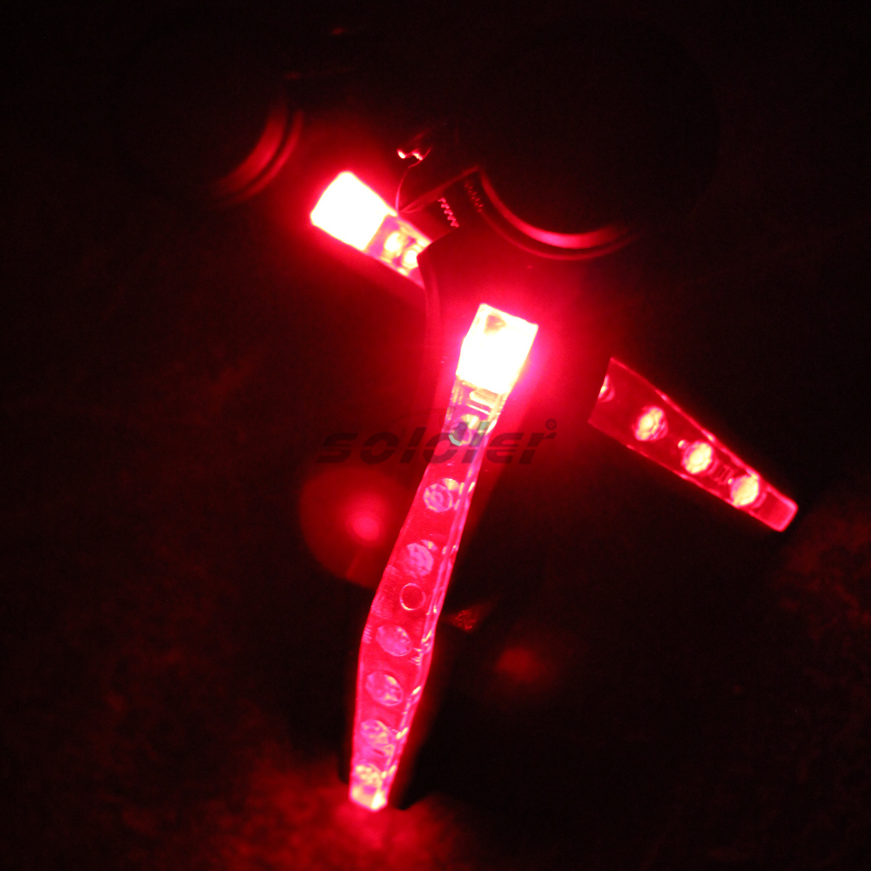 Bicycle riding equipment mountain bike road car with lights deputy night riding safety deputy