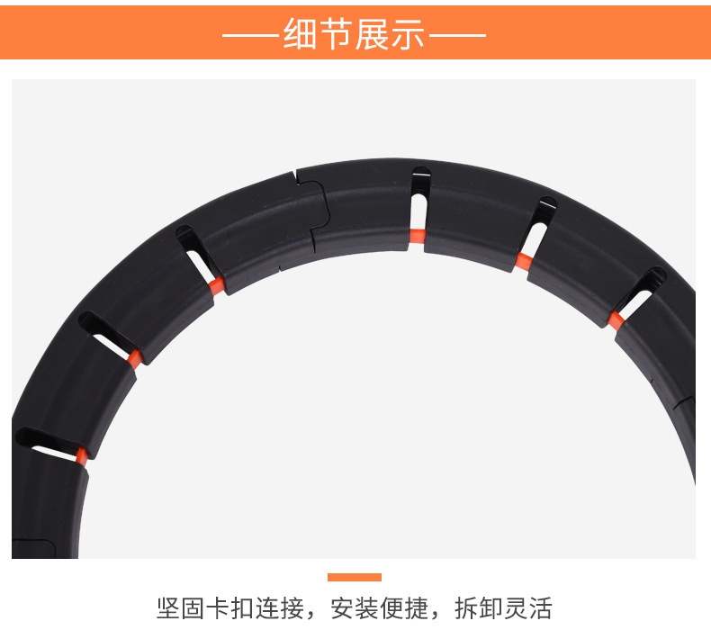 Lazy Smart Hula Hoop Belly Contracting Beauty Waist Increasing Female TikTok Same Style Will Not Fall off Hula Hoop Belly Contracting Adult and Children