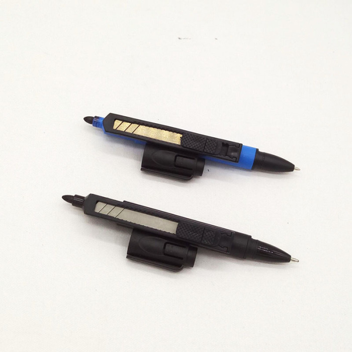 Utility knife + ballpoint pen + marker combination express logistics dedicated marker LOGO Utility knife + ballpoint pen + marker combination express logistics dedicated marker LOGO