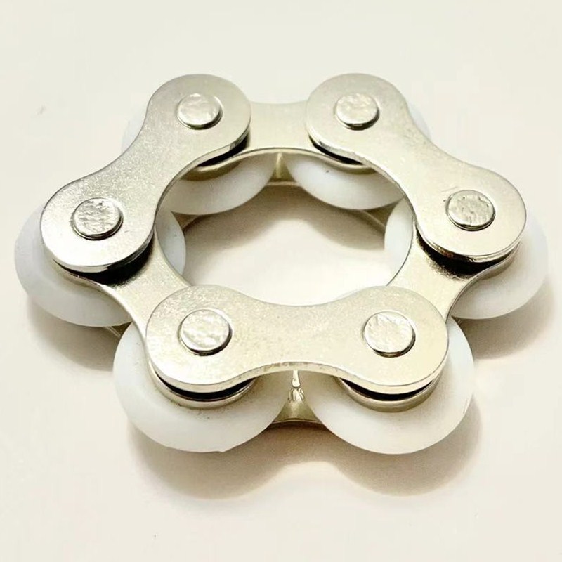 6-Section Fingertip Gyro Amazon Bicycle Chain Toy ADHD Toy Source Factory