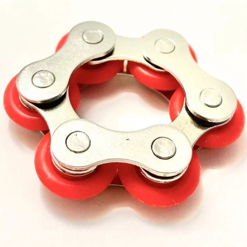6-Section Fingertip Gyro Amazon Bicycle Chain Toy ADHD Toy Source Factory