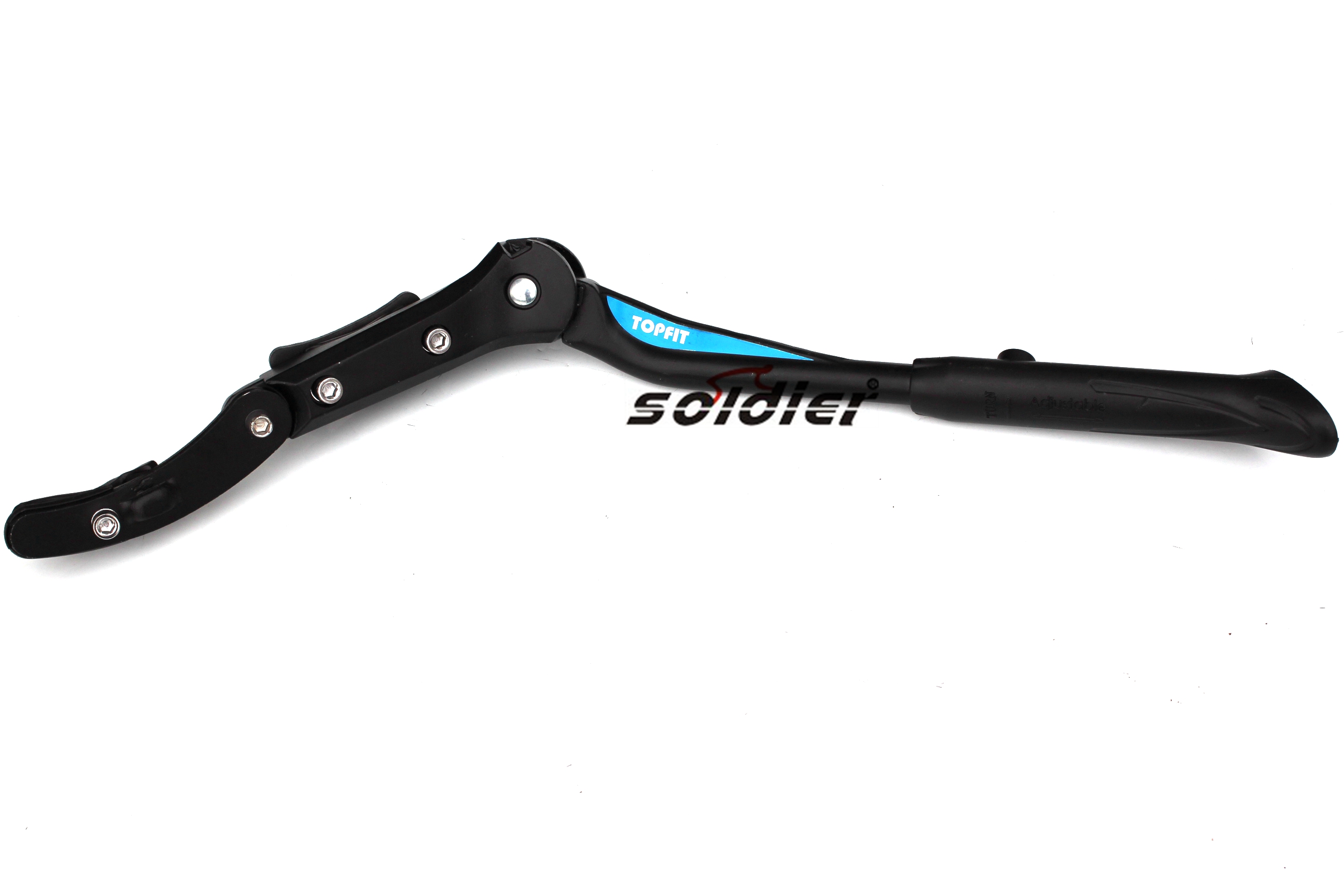 Aluminum alloy bicycle adjustable side support rear bracket mountain foot support parking frame/sj-309b
