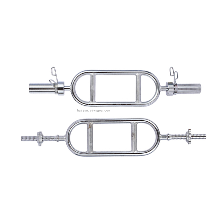 Household Workout Men&#039;s Weightlifting Barbell Dual-Purpose Combination Ring Olympic Rod Eye-Shaped Rod Galvanized 