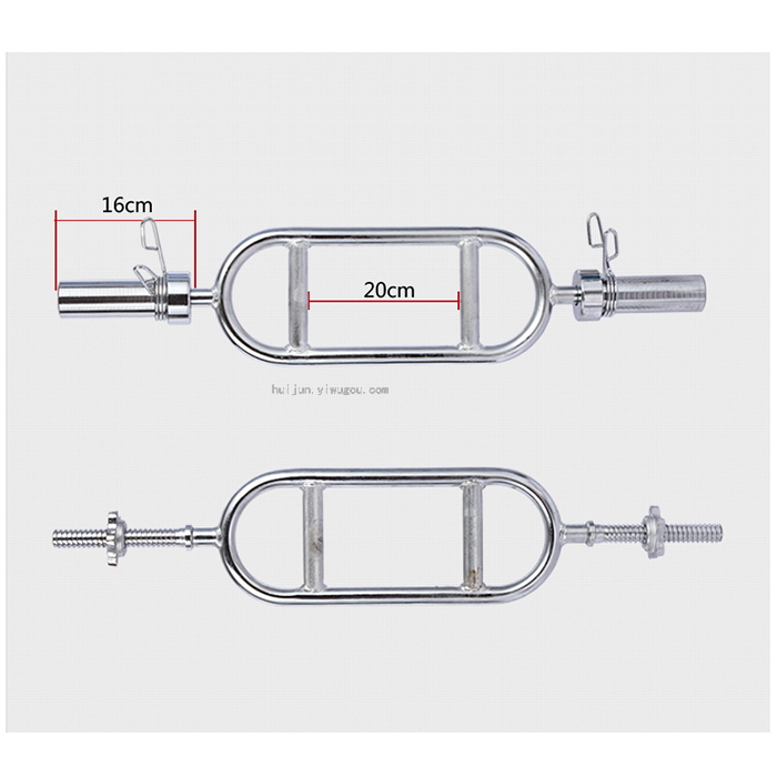 Household Workout Men&#039;s Weightlifting Barbell Dual-Purpose Combination Ring Olympic Rod Eye-Shaped Rod Galvanized 