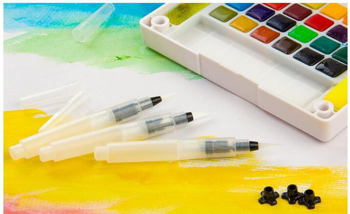 Manufacturer Tap Water Storage Calligraphy Writing Brush Color Lead Solid Watercolor Good Companion