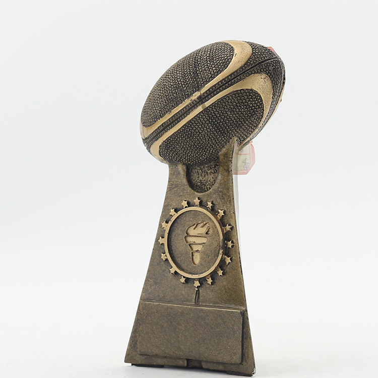 New resin rugby cup man trophy metal medal custom factory direct crafts 1965 New resin rugby cup man trophy metal medal custom factory direct crafts 1965