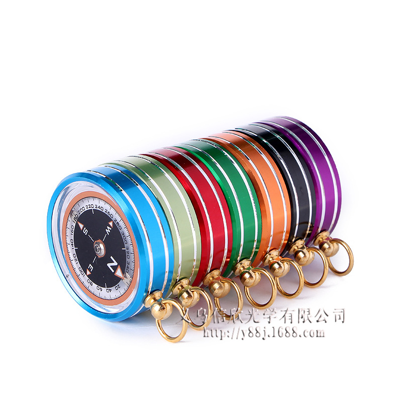 Outdoor Metal Compass Compass New Creative Candy Color Colorful Aluminum Alloy Compass Compass Wholesale Outdoor Metal Compass Compass New Creative Candy Color Colorful Aluminum Alloy Compass Compass Wholesale