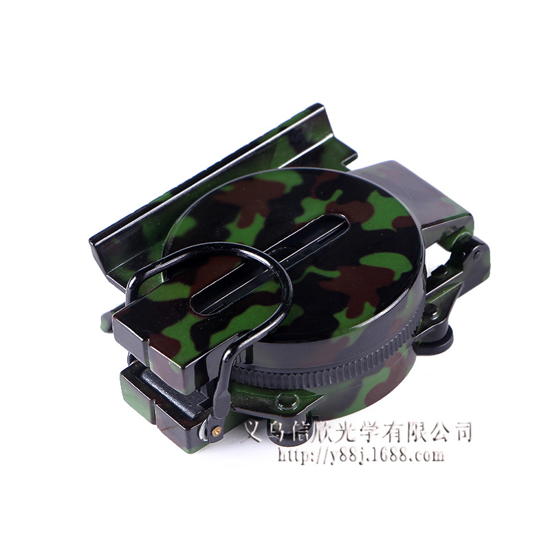 Fan Color Metal Compass Metal Frame High Precision Camping Outdoor Multifunctional Compass Compass Wholesale