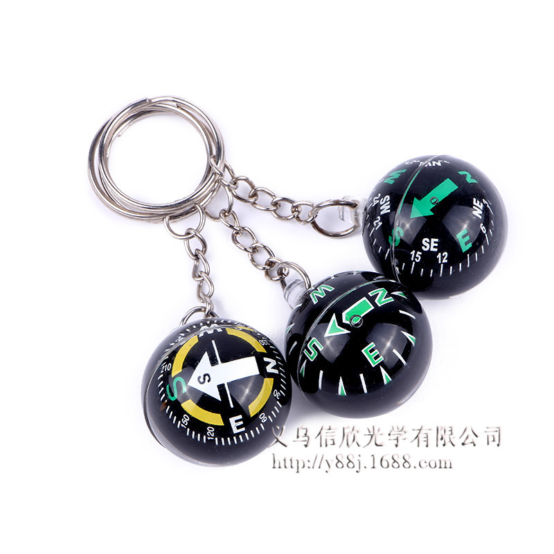 Factory Direct Sales Qc28 Compass Key Ring Type Spherical Guide North Needle Metal Spherical Compass Portable Factory Direct Sales Qc28 Compass Key Ring Type Spherical Guide North Needle Metal Spherical Compass Portable
