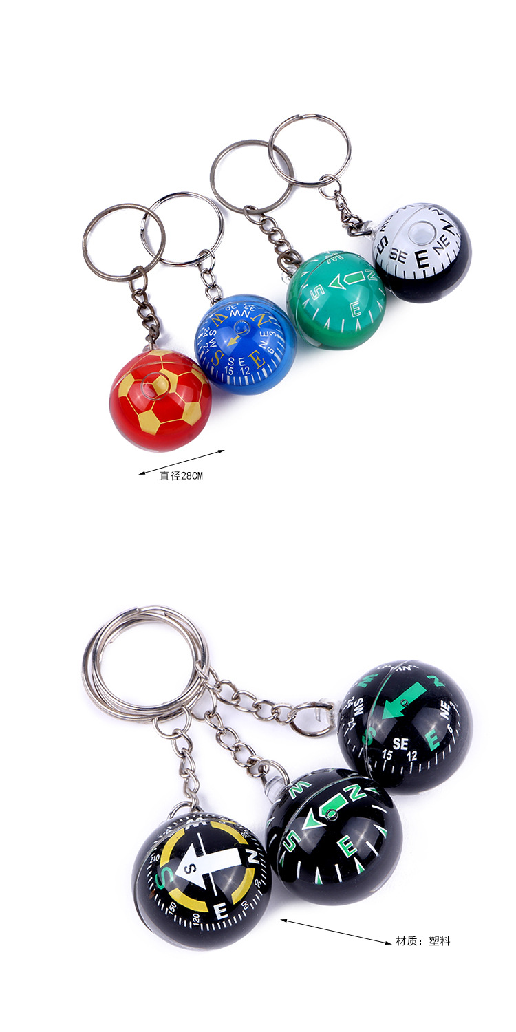 Factory Direct Sales Qc28 Compass Key Ring Type Spherical Guide North Needle Metal Spherical Compass Portable Factory Direct Sales Qc28 Compass Key Ring Type Spherical Guide North Needle Metal Spherical Compass Portable