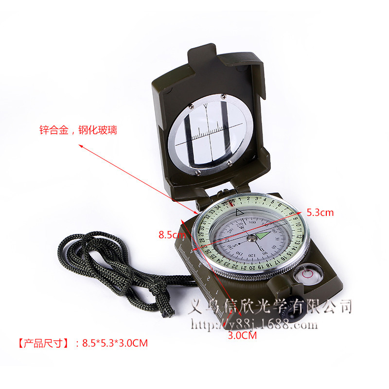 Camouflage Multifunction Compass High Quality Metal High Progress Compass Fashion Outdoor Camping Supplies Hot