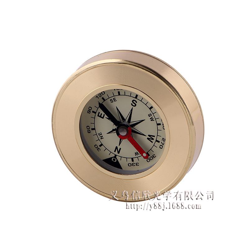 Factory Direct Sales New Outdoor Guide North Pointer Metal Shell Adventure Camping Portable Compass Compass