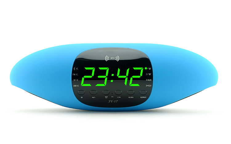 New Rugby Super large-screen Bluetooth sound card with NFC capabilities radio APP alarm clock