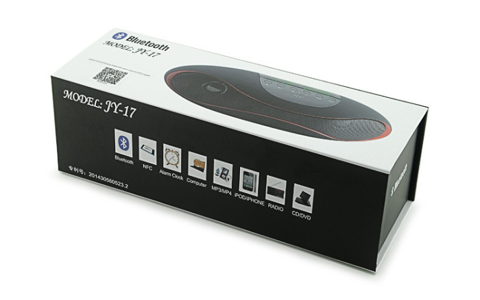 New Rugby Super large-screen Bluetooth sound card with NFC capabilities radio APP alarm clock New Rugby Super large-screen Bluetooth sound card with NFC capabilities radio APP alarm clock