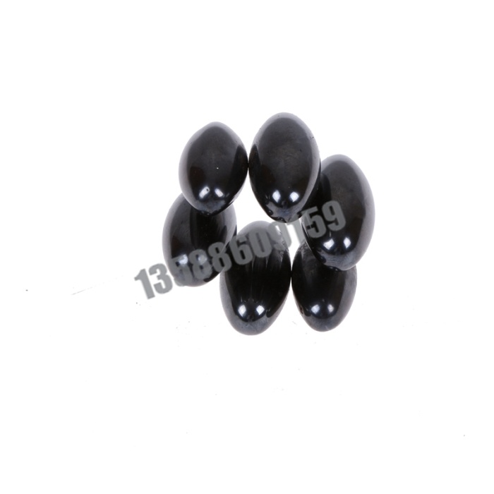 Rugby Oval Black Polished toy magnet magnet rattlesnake sound Rugby Oval Black Polished toy magnet magnet rattlesnake sound