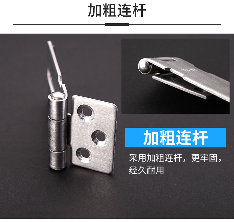 Zhan Han 304 Stainless Steel Lock Card Safety Bolt Thickened Door Latch Buckle Anti-Theft Door Lock Door and Window Accessories