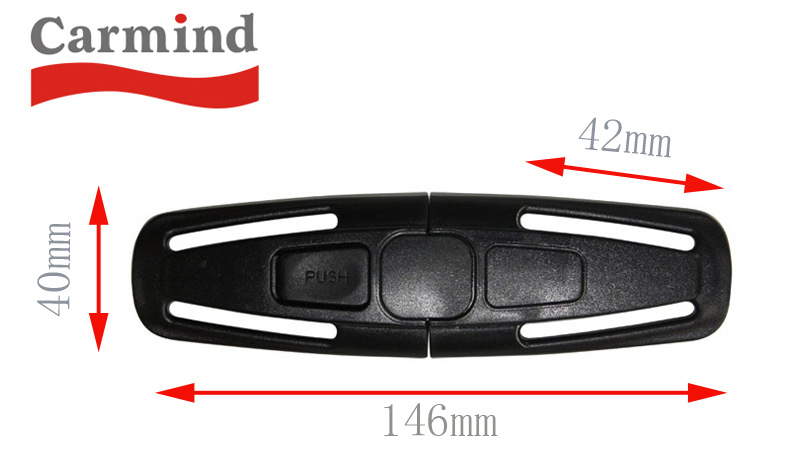 Children's Car Seat 5-Point Safety Belt Chest Buckle Lock Child Safety Seat Safety Belt Buckle