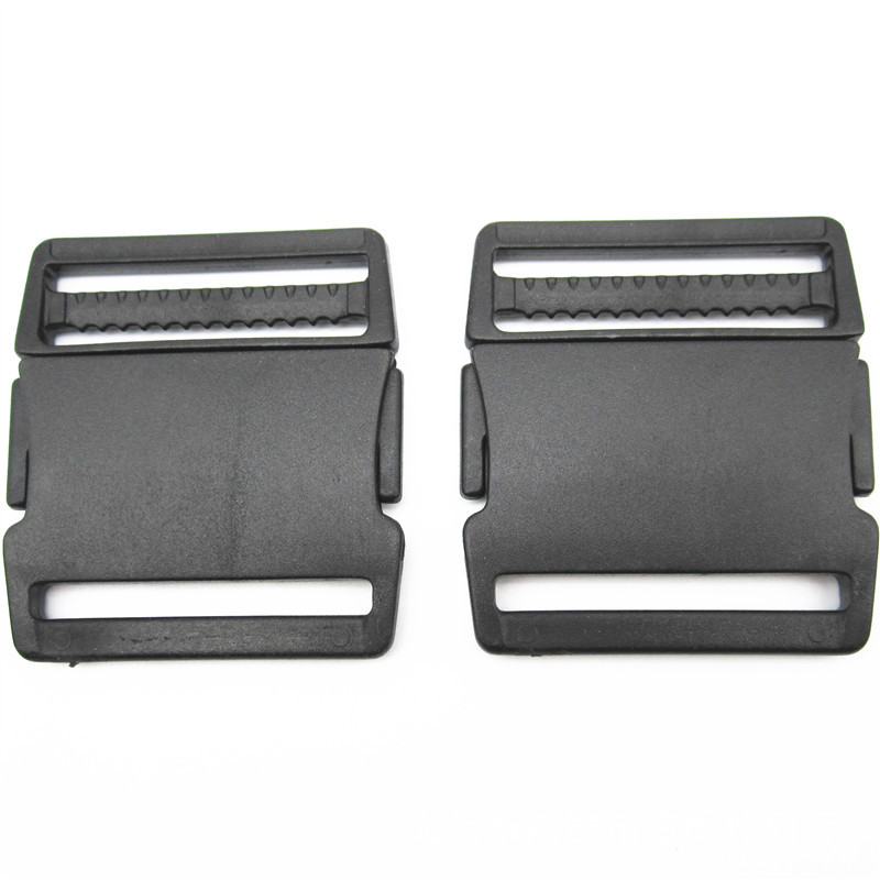 Factory Direct Sales 1.5-Inch Plastic Flat Release Buckle 38Mmpom Ultra-Thin Release Buckle Bag with Male and Female Safety Quick Plug Factory Direct Sales 1.5-Inch Plastic Flat Release Buckle 38Mmpom Ultra-Thin Release Buckle Bag with Male and Female Safety Quick Plug