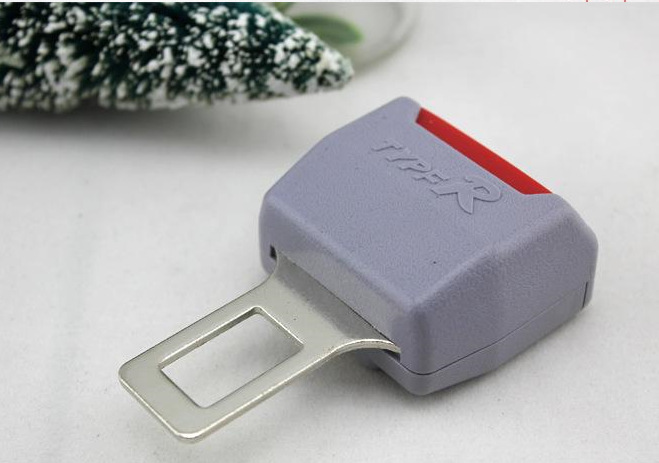 Factory direct car safety belt buckle emergency fork pin button mother extension buckle on