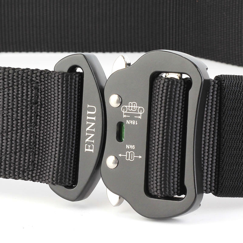 Aviation Aluminium Buckle 4.3 Bead Rescue Drop Safety Nylon Waistband Men's Outdoor Tactics Military Training Belt Aviation Aluminium Buckle 4.3 Bead Rescue Drop Safety Nylon Waistband Men's Outdoor Tactics Military Training Belt