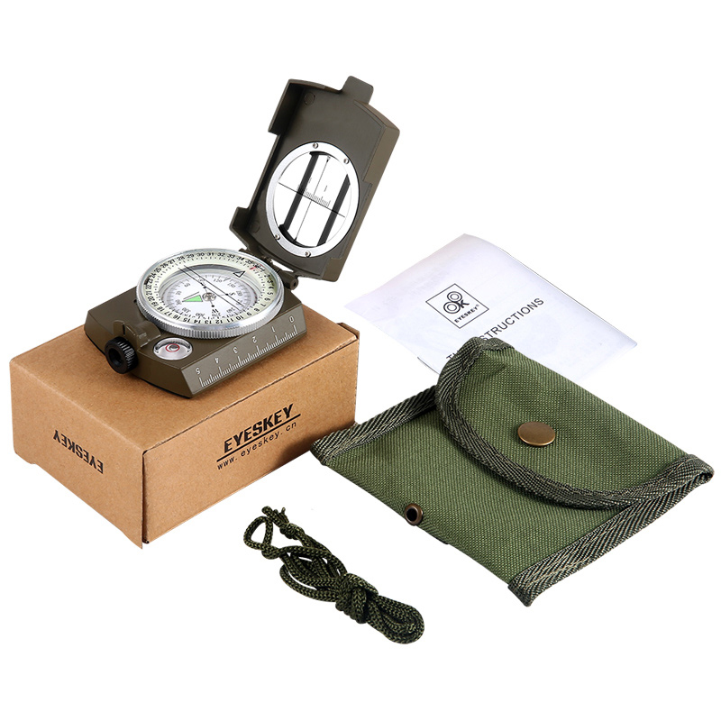 Ek1001-g outdoor armaments tactical compass travel mountaineering compass camping cross-country directional compass