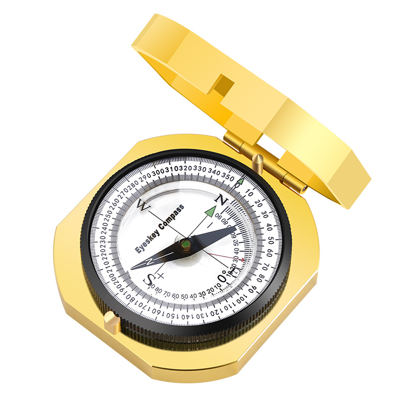 EK50 outdoor compass camping mountaineering compass needle cross-country directional compass can measure slope 