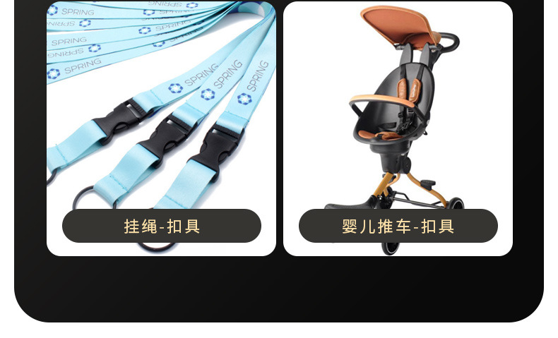 Round Alloy Buckle Zinc Alloy Metal Clothing Shoes Backpack Schoolbag Safety Adjustable Buckle Factory Wholesale