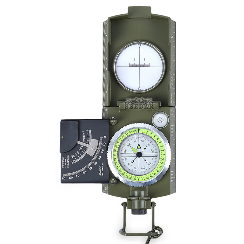 Compass multi-function north needle slope compass outdoor equipment