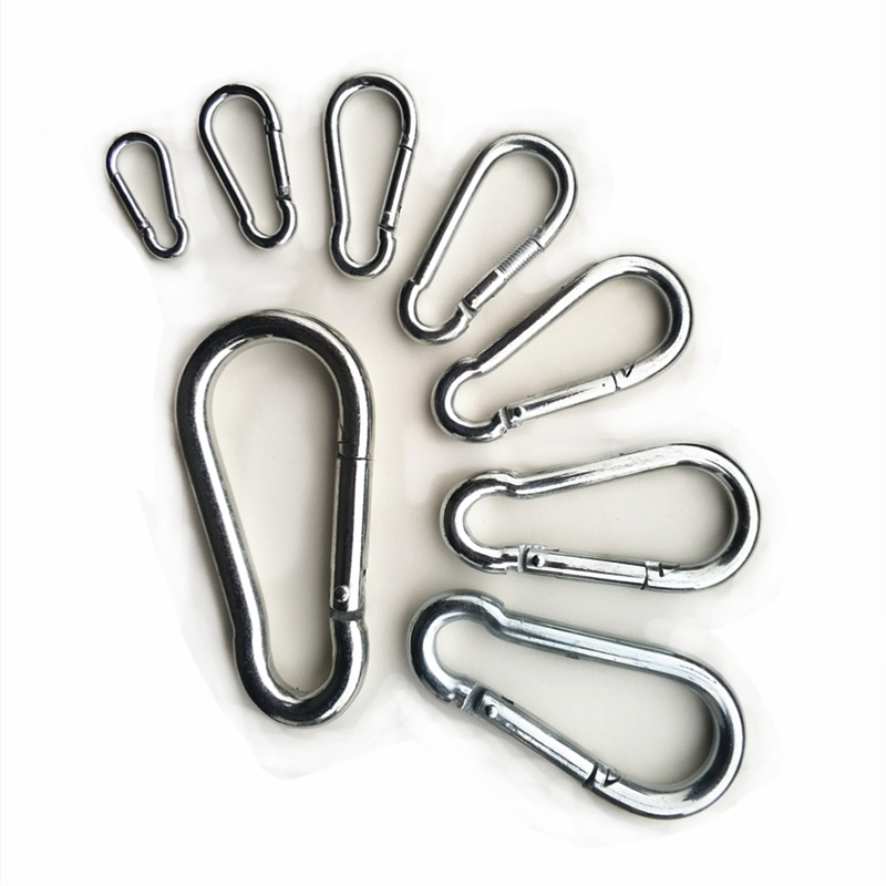 50-140MM Stainless Steel 304 Latch Queen Snap String Clip Safety Catch Safety Buckle Nut Spring Fastener Load-Bearing