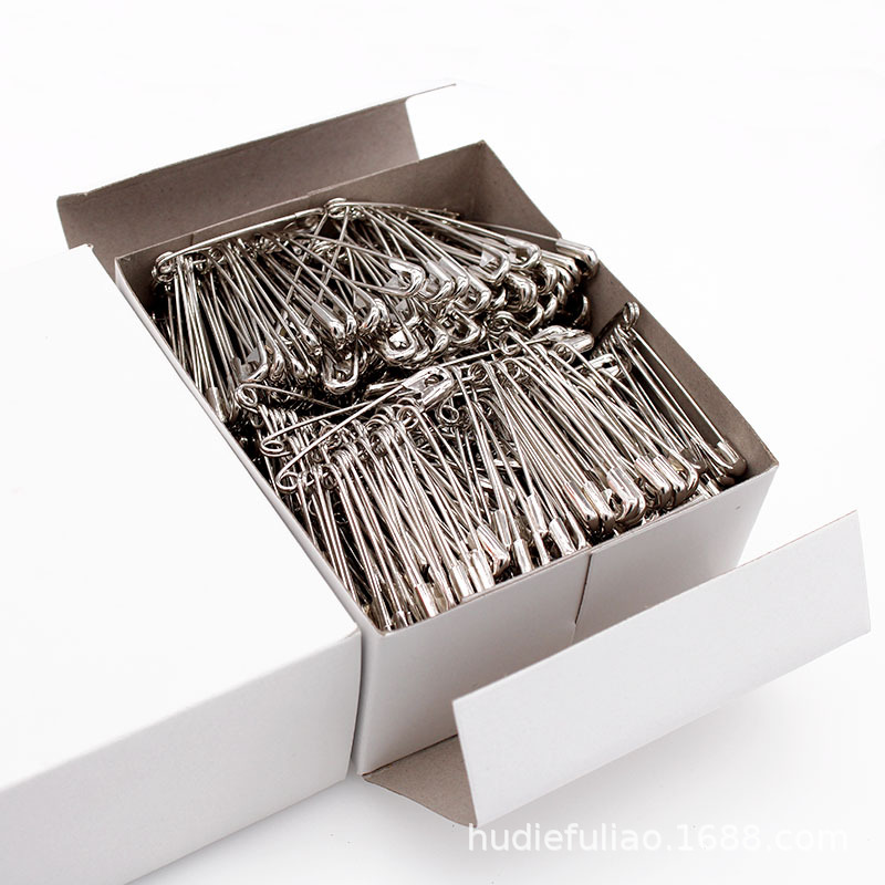  ButterflyBrand Steel Wire Safety Pin Nickel Plated Metal Buckle Pin Safety Pin