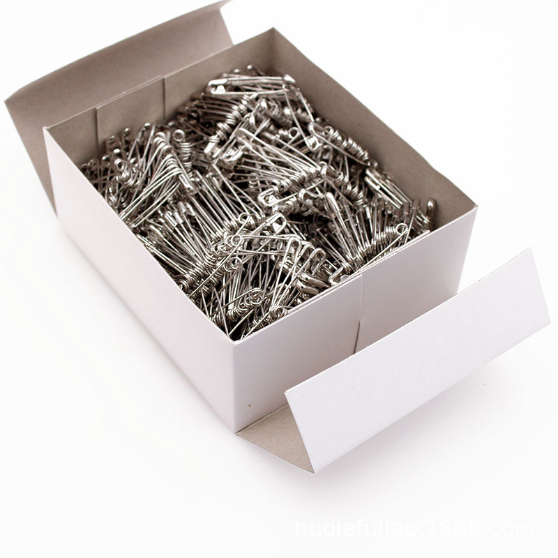  ButterflyBrand Steel Wire Safety Pin Nickel Plated Metal Buckle Pin Safety Pin