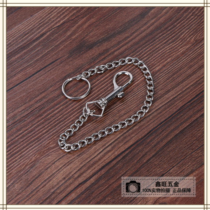 Pet Traction String Clip Stainless Steel Dog Chain Button Safety Buckle