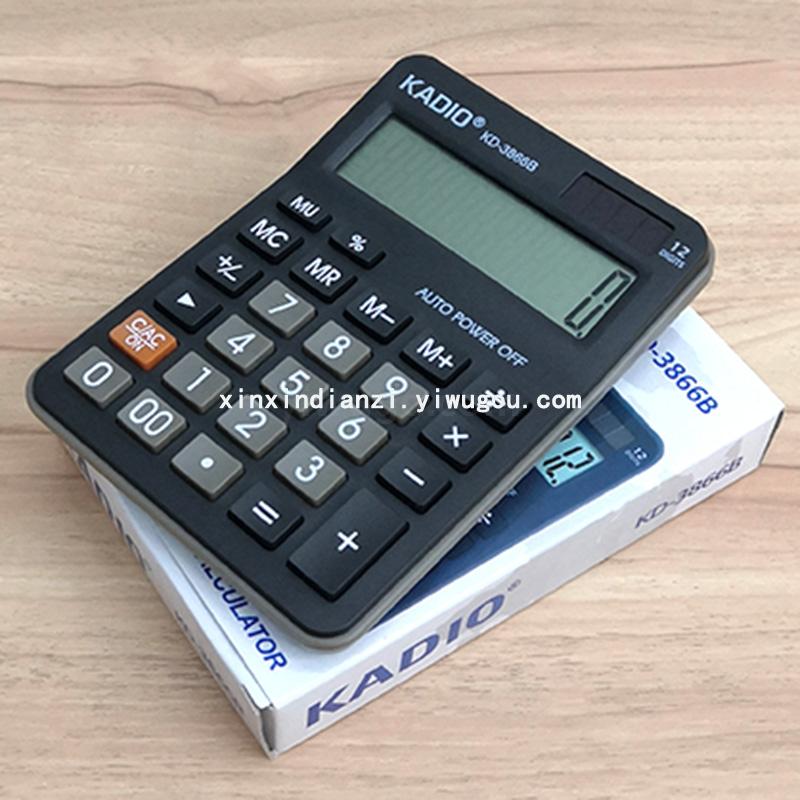 KADIO KADIO 3866B color medium desk calculator office calculator LOGO custom calculator