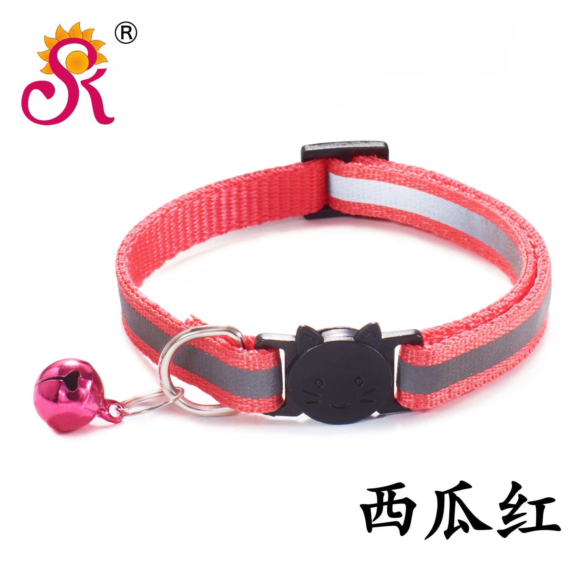 1.0 Reflective Black Cat Head Safety Buckle Collar Cat Collar Pet Cat Bell Collar Dog Collar Currently Available Factory 1.0 Reflective Black Cat Head Safety Buckle Collar Cat Collar Pet Cat Bell Collar Dog Collar Currently Available Factory