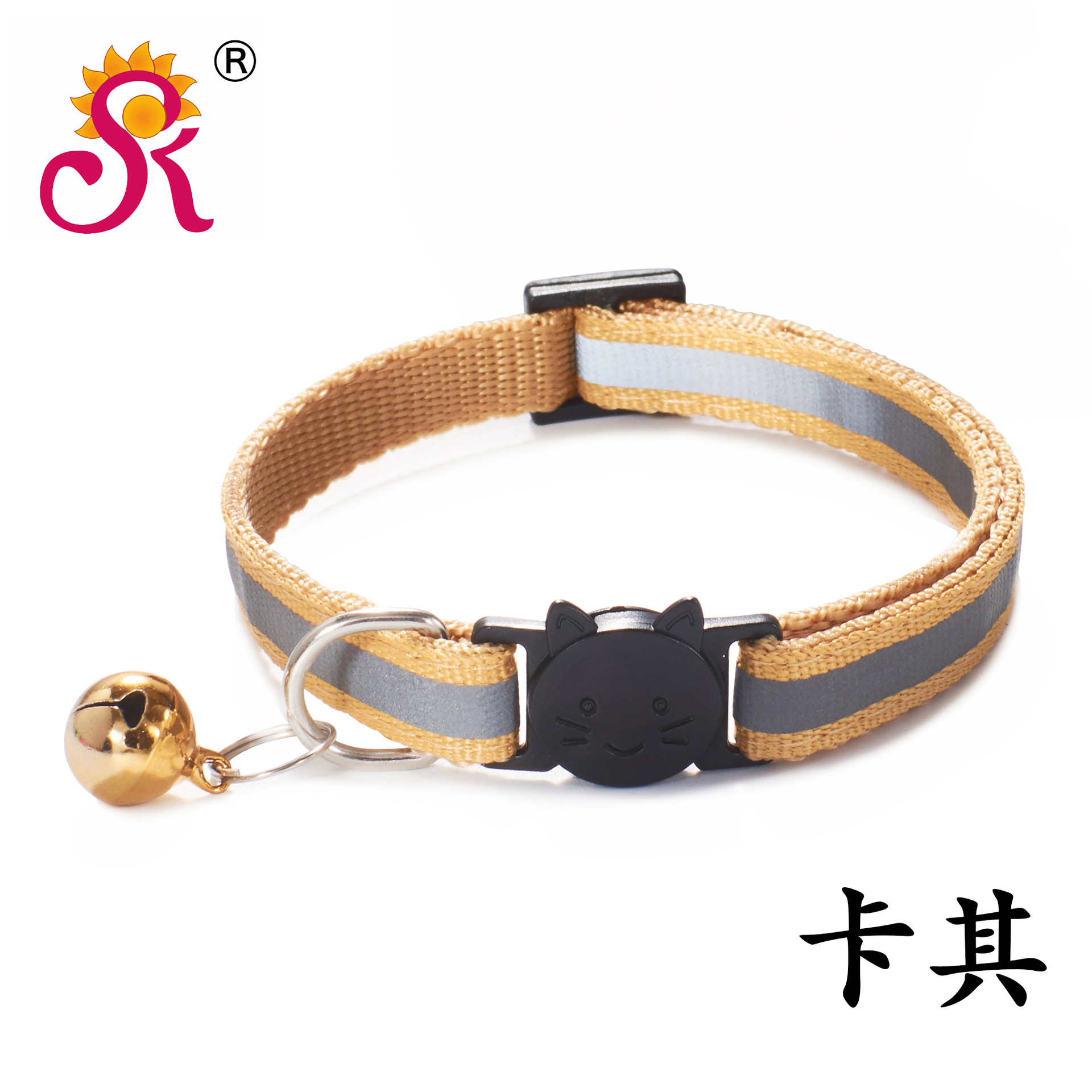 1.0 Reflective Black Cat Head Safety Buckle Collar Cat Collar Pet Cat Bell Collar Dog Collar Currently Available Factory 1.0 Reflective Black Cat Head Safety Buckle Collar Cat Collar Pet Cat Bell Collar Dog Collar Currently Available Factory