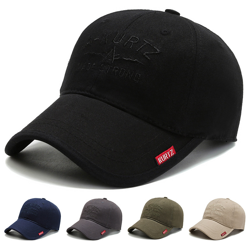 Korean Style AllMatching Baseball Cap Men&#039;s Autumn and Winter Soft Peaked Cap Fashion Brand Outdoor Casual Sun Hat Youth