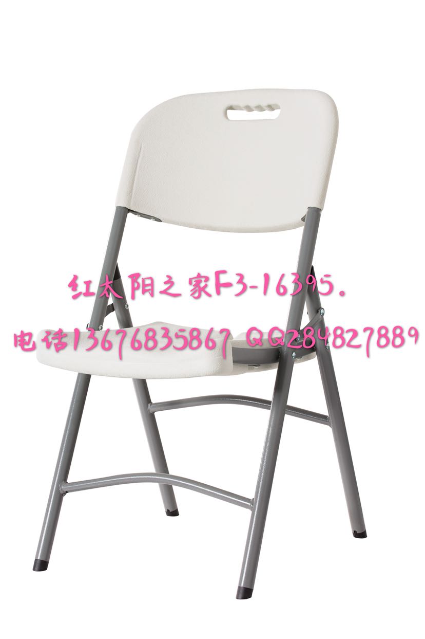 Folding chair outdoor leisure chair hotel chair dining chair hotel waiting chair flower surface conference chair