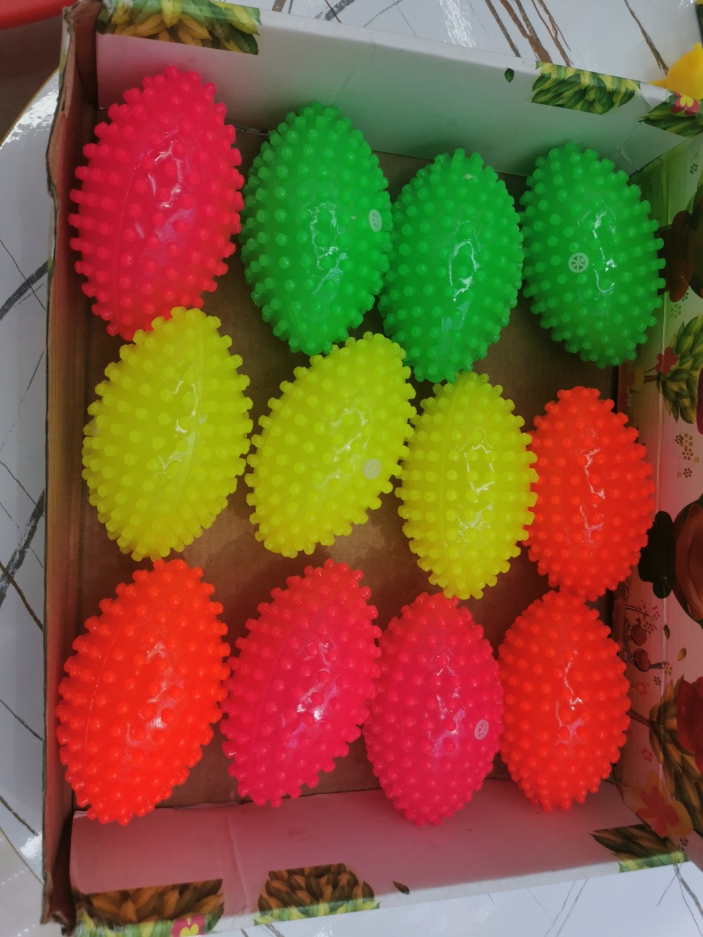 Cross-Border Novel Flash Squeeze and Sound Massage Elastic Football Children's Toy Luminous Whistle Ball Night Market Stall Supply