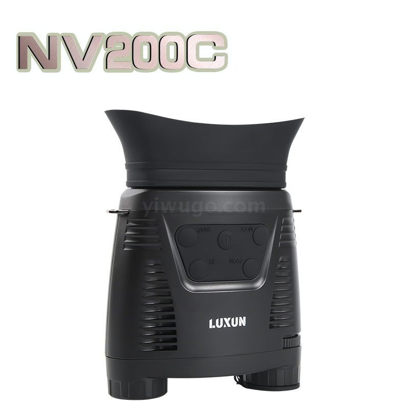 NV200C dual-barrel high-definition hunting patrol digital camera video large screen infrared night vision telescope