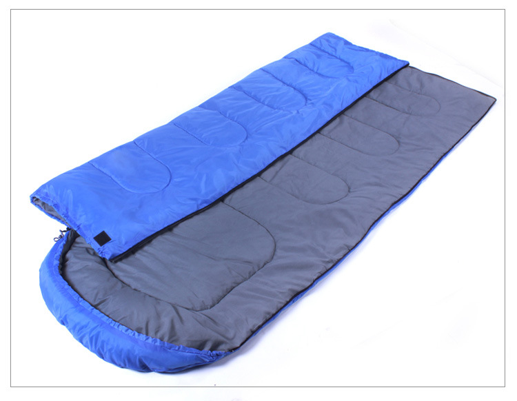 Outdoor sleeping bag outdoor camping bag summer lunch camping bag envelope with cap sleeping bag wholesale