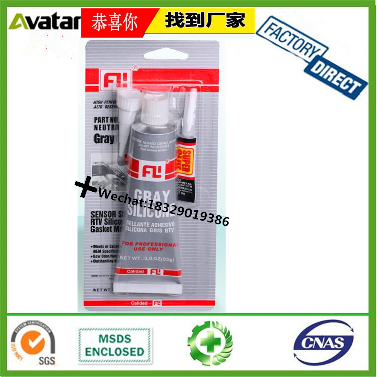 2oz 59ml Plastic bottle horse Head Gasket Shellac with Bottles and Metal Cap pack