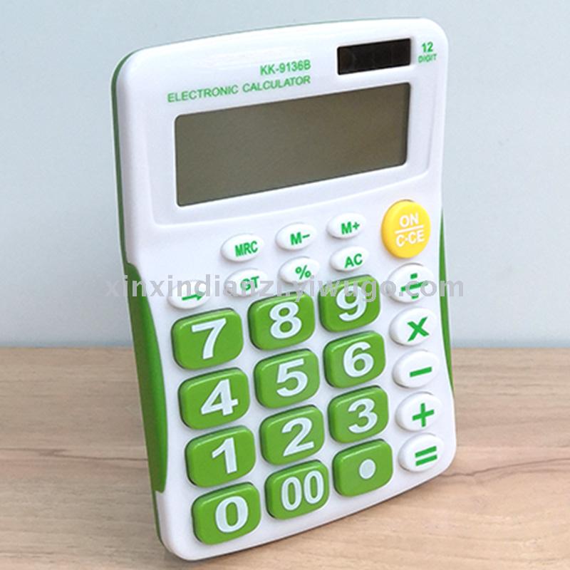 KK9136B color medium desk calculator office calculator LOGO custom calculator